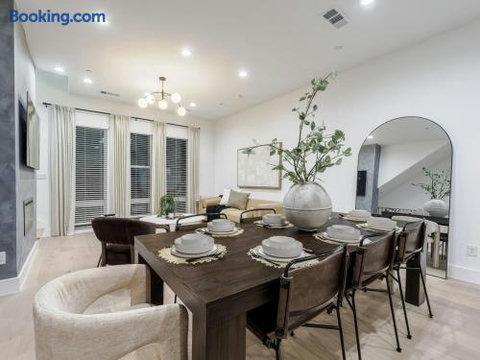 Dining Room: Gather around a stylish table & enjoy delightful meals with friends