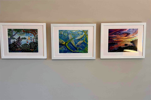 Featuring local artists