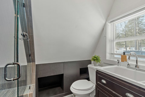 First floor bathroom. 