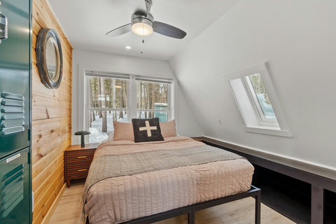 First Floor Queen Bed. 
