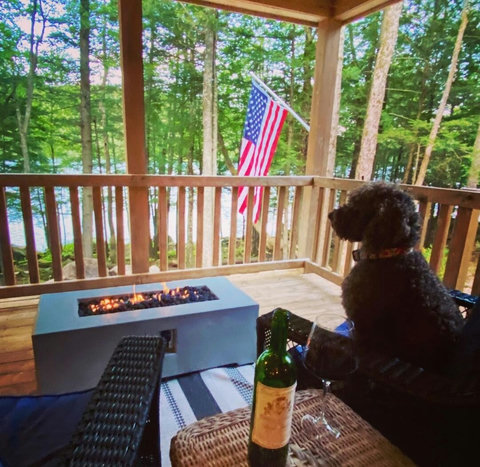 Pets are welcome. 