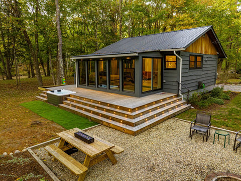 Tiny home near sebago state park 