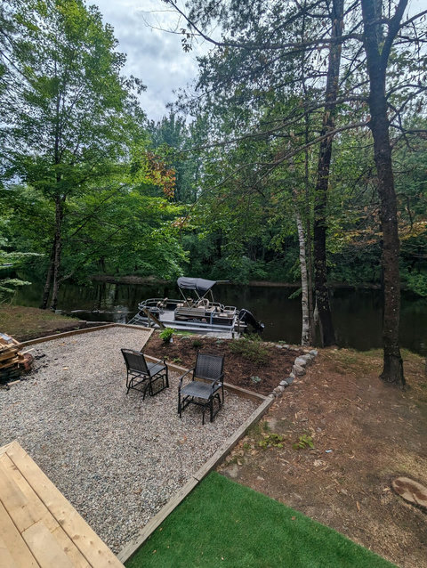 Right on the water. Bring your boat. Or rent one. 