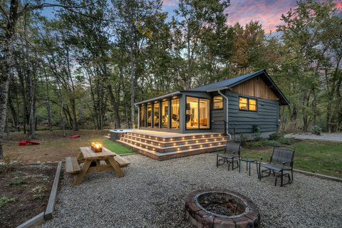 Deck Lights. Sunset Views 