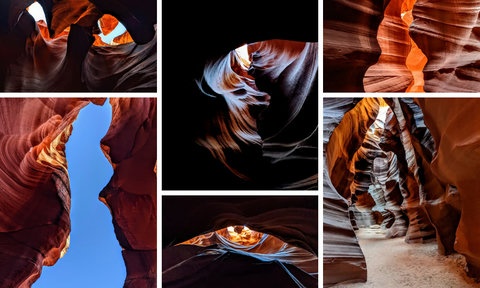 Stunning slot canyon views and iconic red rock desert beauty nearby