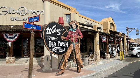 Steps from Historic Old Town Scottsdale’s iconic western charm