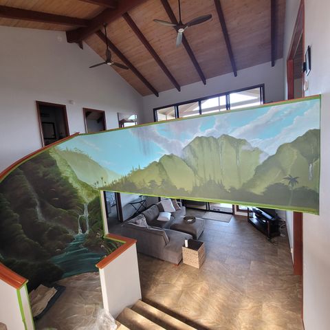 view from front door foyer
