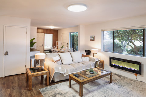 Comfortable and modern living room.