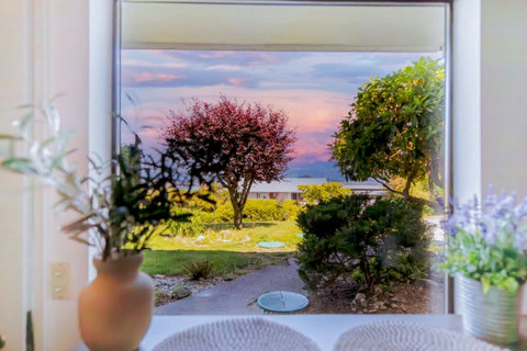 Peaceful garden space