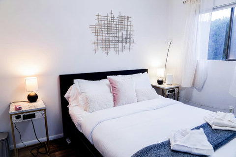 Bright and simple guest room