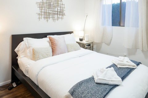 Comfortable bedroom designed for relaxation.