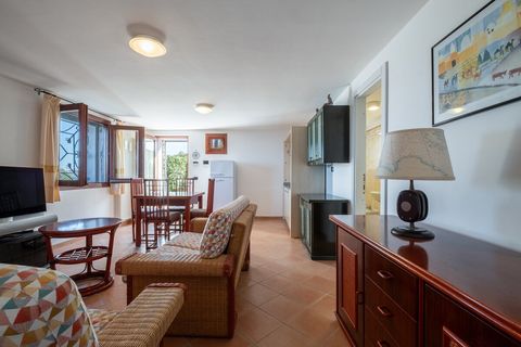 Detached apartment below veranda