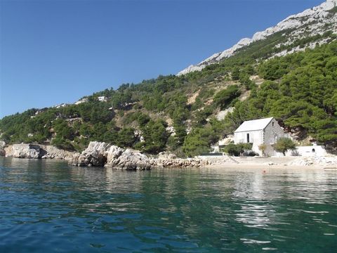 View of the house from the sea (east)