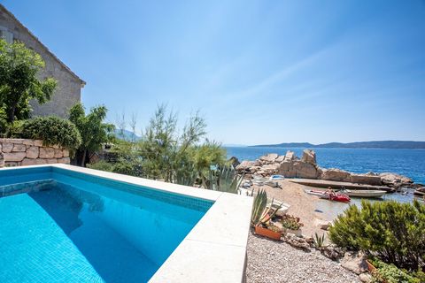 Inviting pool with breathtaking views of the sea, ideal for lounging, swimming, or simply soaking in the scenery.