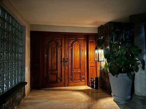 Main door in imported wood