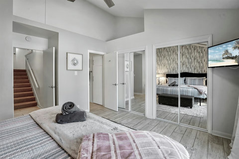 Second King Bedroom - steps to the Third Floor