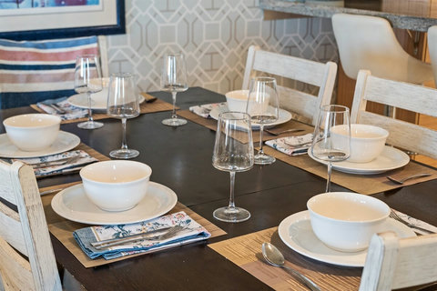 Dinner Ready: Open Concept Dining Area Easily flow from kitchen to table—perfect for group meals and relaxed evenings in.