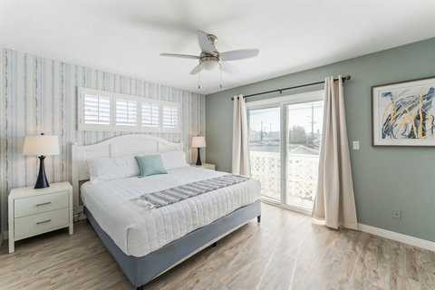Sleep easy with fresh linens and cozy hybrid mattresses in clean, stylish bedrooms designed for comfort.