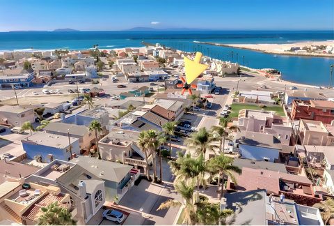 A stone’s throw from the sand! This beach house is as close as it gets to sun, surf, and salty air.