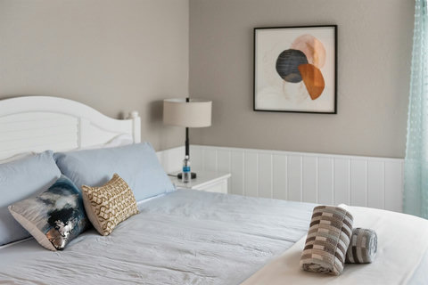 Stay Comfortable and Connected: USB Chargers in the Lamps and a Mini-Split Air Conditioning/Heater Guarantee the Ideal Climate and Full Battery in Your Room!