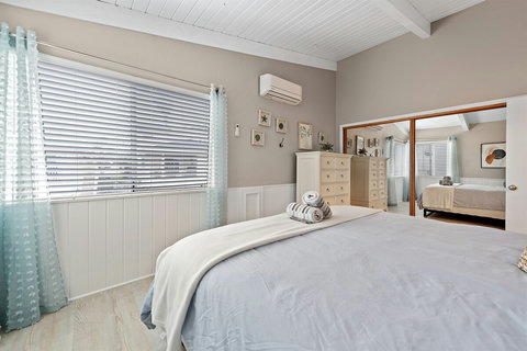 Relaxation Meets Technology: With USB Chargers in the Lamps and a Mini-Split Air Conditioning/Heater, Your Room Offers Ideal Comfort and Device Charging