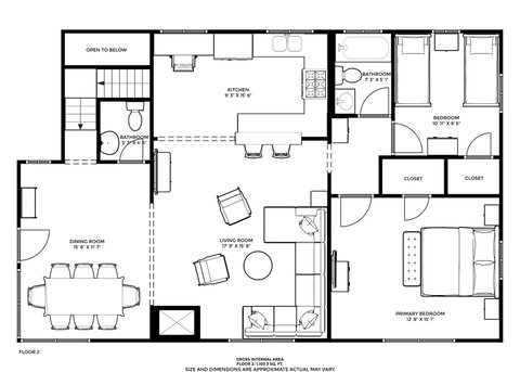 Second Floor Plan + walk through video youtu.be/Qdqp6QnwxII