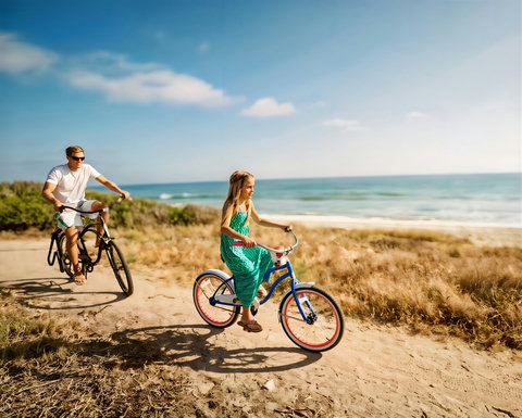 Ride in Buenaventura State Park!