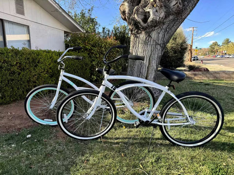Complimentary bikes provided