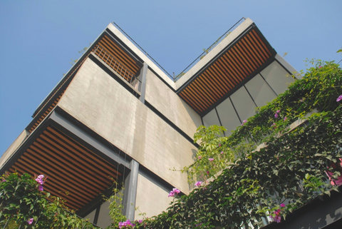 Fachada del edificio.