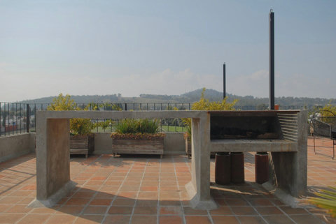 BBQ en Roof Garden.