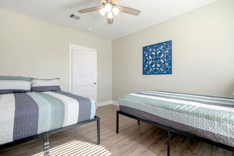 Bedroom with two queen beds