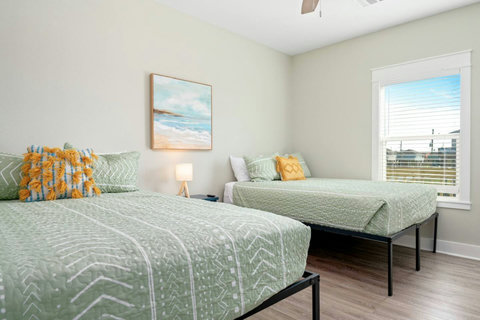 Bedroom with two queen beds