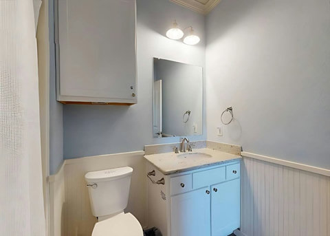 Half bath vanity