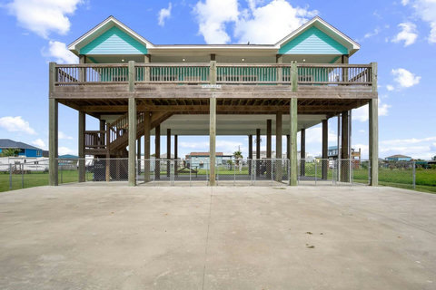Front of the house and parking pad