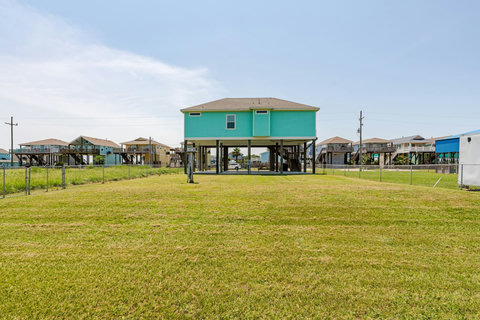 Big fenced yard