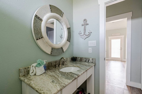 Second bath vanity