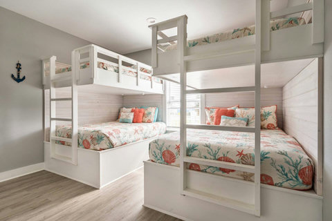 Built-in bunks the kids will love