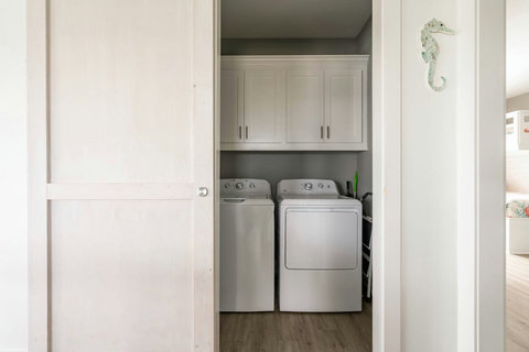 Washer and dryer