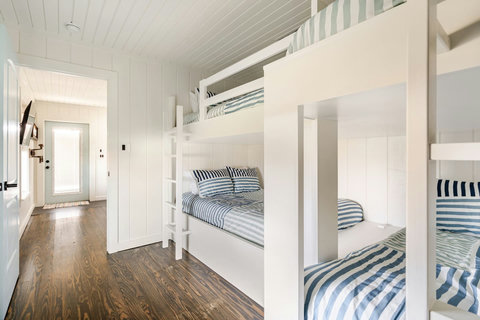 Built-in bunks by the door