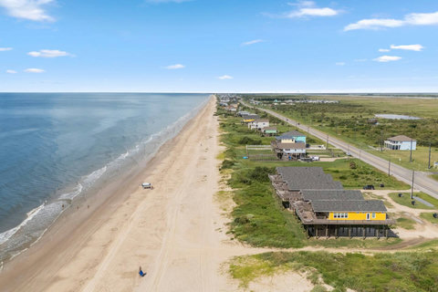 Miles of open beach
