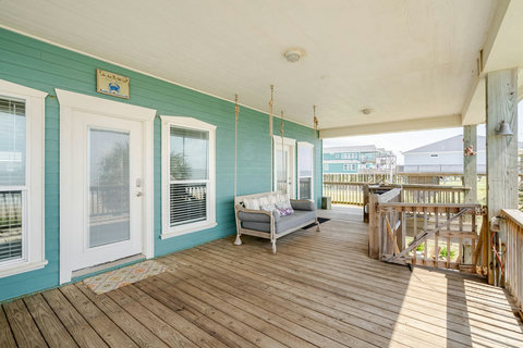 Porch swing for lazy afternoons