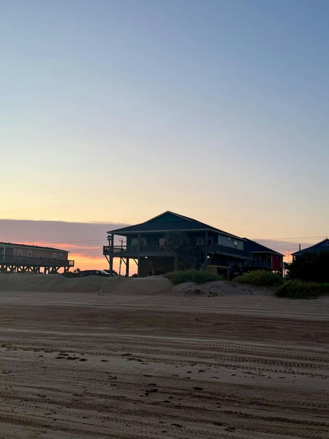 Sunset on the beach