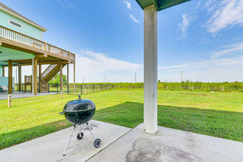 Charcoal grill by the yard