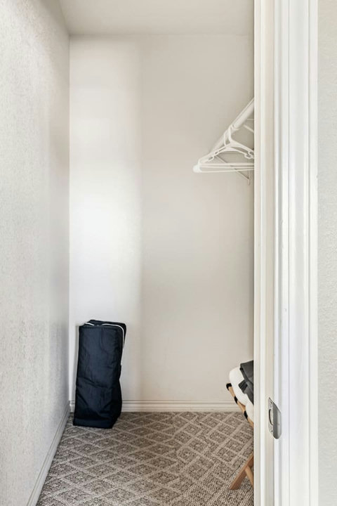 Closet space