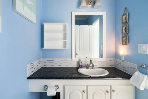 Second bath vanity