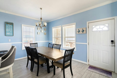 Dining area by the front door