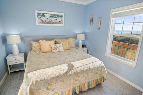 Wake up to a view of the water
