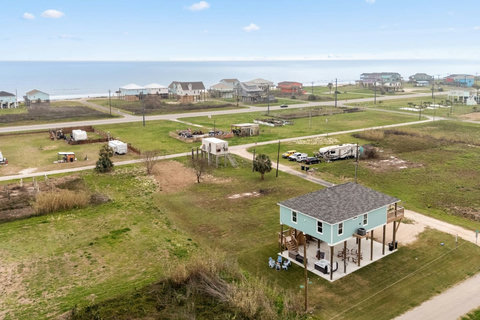 The house from above