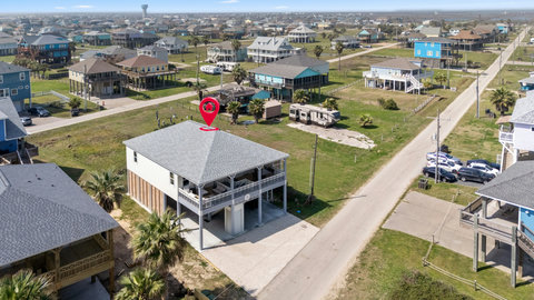The house from above