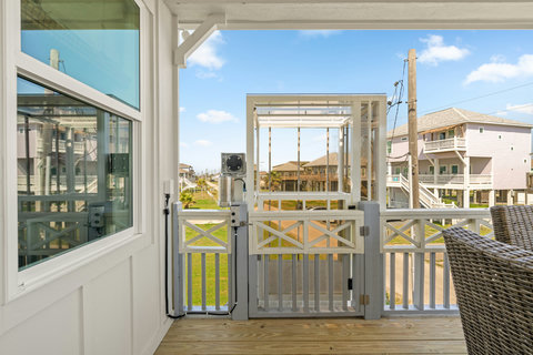 Elevator access to the upper level (fee applies)
